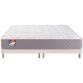 MERINOS Ensemble Matelas Sommier 160 x 200 Au lit 160x200 + 2 sommiers sable pieds