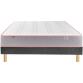 MERINOS Ensemble Matelas Sommier 160 x 200 Endormi 160x200 + sommier anthracite + pieds