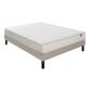 EPEDA Ensemble Matelas Sommier 160 x 200 Pavillon 160x200 + sommier taupe + pieds