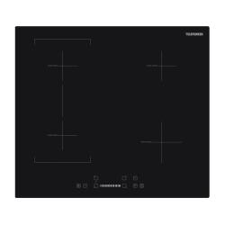 TELEFUNKEN Plaque induction TK4IBR, 4 foyers, 4 booster, Timer, Slider