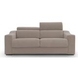 ALTEREGO DIVANI Canapé lit rapido Eloise canapé convertible 160 cm taupe