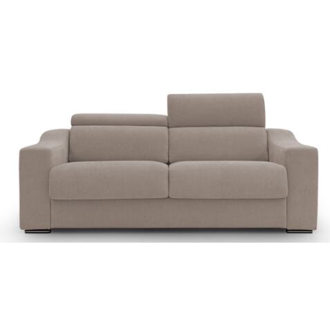 ALTEREGO DIVANI Canapé lit rapido Eloise canapé convertible 160 cm taupe