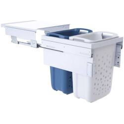 MSA Panier à linge coulissant Systéme paniers à linge 2x33L