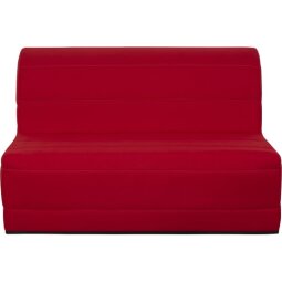 UB DESIGN Canapé lit Melody BZ 140 rouge