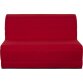 UB DESIGN Canapé lit Melody BZ 140 rouge