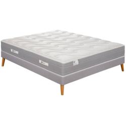 SIMMONS Ensemble Matelas Sommier 140 x 190 R-SW4 140x190cm + sommier + pieds