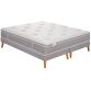 SIMMONS Ensemble Matelas Sommier 2 x 80 x 200 R-SW5 160x200cm + sommiers + pieds