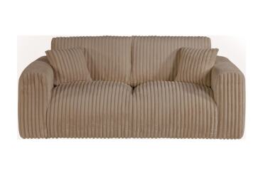 HIMA Canapé tissu Nuage 3 Places coloris taupe