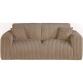 HIMA Canapé tissu Nuage 3 Places coloris taupe