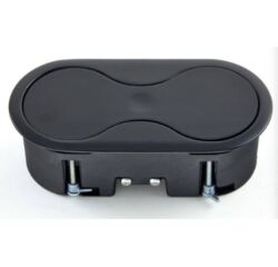 MSA Prise relais Bloc prise+USB EIGHT Noir