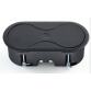 MSA Prise relais Bloc prise+USB EIGHT Noir