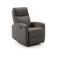 CHITRA Fauteuil Relaxation Almeria fauteuil électrique gris foncé
