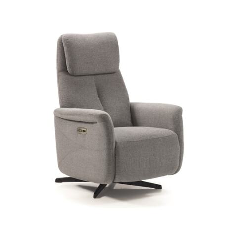 CHITRA Fauteuil Relaxation Castellon fauteuil relax electrique gris foncé