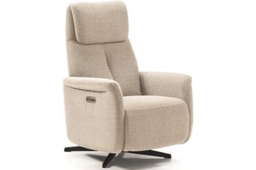 CHITRA Fauteuil Relaxation Castellon fauteuil relax electrique gris clair