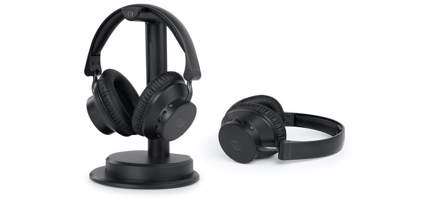 Casque TV Muse PACK DEUX AVEC BASE DE CHARGEMENT ET D''EMISSION