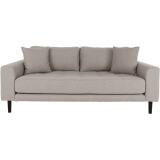 HOUSE NORDIC Canapé tissu Lido 2,5 places stone (180x93x76)
