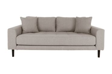 HOUSE NORDIC Canapé tissu Lido 2,5 places stone (180x93x76)