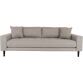 HOUSE NORDIC Canapé tissu Lido 3 places stone (210x93x78)