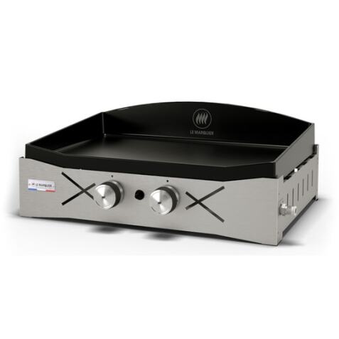 LE MARQUIER Plancha gaz Sekoia, 260 inox, 60 x 40 xm, PLTS260IV2