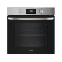 INDESIT Four encastrable pyrolyse IO275PX, 71 litres, 8 fonctions, Turn & go
