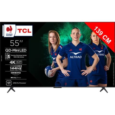 TCL TV Mini LED 4K 139 cm 55C61K