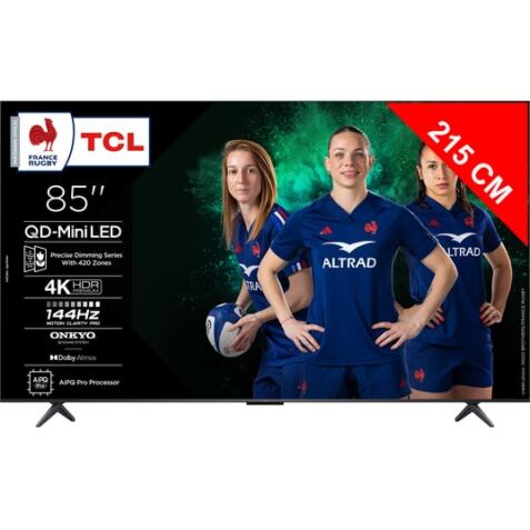 TCL TV Mini LED 4K 215 cm 85C61K