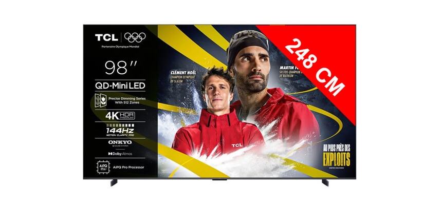 TCL TV Mini LED 4K 248 cm 98C61K