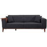 UB PLUS Canapé Canapé 3 places Liones - Anthracite
