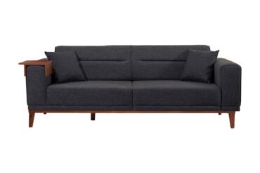 UB PLUS Canapé Canapé 3 places Liones - Anthracite
