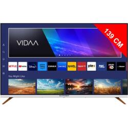 SCHNEIDER TV QLED 4K 139 cm TV QLED UHD 139 cm Smart VIDAA / SERIE FIORD