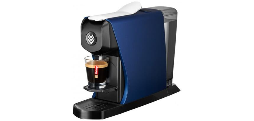 Cafetière à dosette ou capsule Malongo EOH Bleu nuit nacre