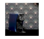 Cafetière à dosette ou capsule Malongo EOH Bleu nuit nacre