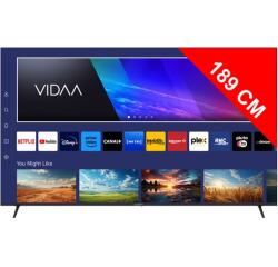 SCHNEIDER TV LED 4K 189 cm GMS75A2 Smart VIDAA - SERIE A2