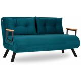 UB DESIGN Canapé lit Canapé-lit 2 places Sando 2 places - Vert Pétrole
