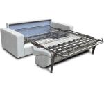 CONCEPT1 Canapé lit Amsterdam 3 places 140 beige (H18 m de forme)