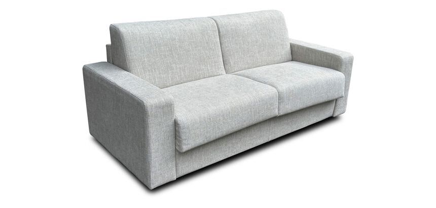 CONCEPT1 Canapé lit Amsterdam 3 places 140 beige (H18 m de forme)