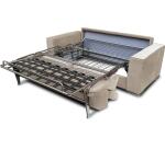 CONCEPT1 Canapé lit Andorra 3 places 140 maia beige