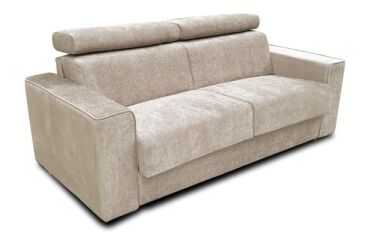 CITY Canapé lit Andorra 3 places 140 maia beige