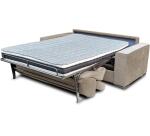 CONCEPT1 Canapé lit Andorra 3 places 140 maia beige