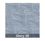CITY Canapé lit Détroit 3 places glory gris cl (H14 140cm 28kg/m3)