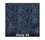 CITY Canapé lit Détroit 3 places glory gris fo (H14 140cm 28kg/m3)