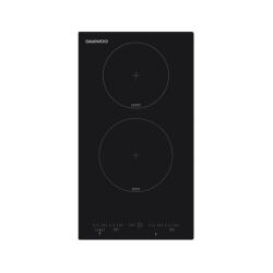 DAEWOO Domino vitroceramique BH3VTF19BNM, 2 zones 3000 w, 30 cm