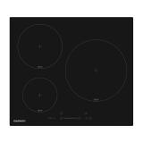 DAEWOO Plaque induction BH6ISF31BNM, 3 foyers, 3 boosters, 7200w