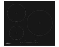 DAEWOO Plaque induction BH6ISF31BNM, 3 foyers, 3 boosters, 7200w
