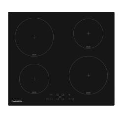DAEWOO Plaque induction BH6ITF37BNM, 4 foyers, 4 boosters, 7400W