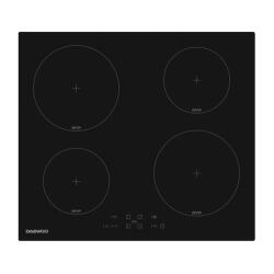 DAEWOO Plaque induction BH6ITF37BNM, 4 foyers, 4 boosters, 7400W