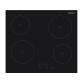 DAEWOO Plaque vitroceramique BH6VTF27BNM, 4 foyers, 9 niveaux , 6000w