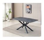 CONCEPT1 Table Abraham gris anthracite 180x90x75 H 100% céramique