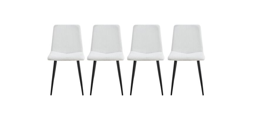 CONCEPT1 Chaise Lot de 4C. Bobby lin