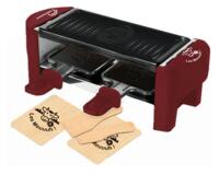 LITTLE BALANCE Raclette Multifonction Raclette 2 personnes piment